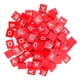 thumbnail image 1 of EeaseMX 100 piezas de virutas de madera natural rojas, rompecabezas del alfabeto de 26 letras en inglés, caja de alfabetización para el desarrollo intelectual del bebé., 1 of 7