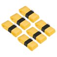thumbnail image 1 of Unique Bargains 43.3' Non-Slip PU Tennis Racket Overgrip Tape Wraps with Hole Yellow 6 Pack, 1 of 7