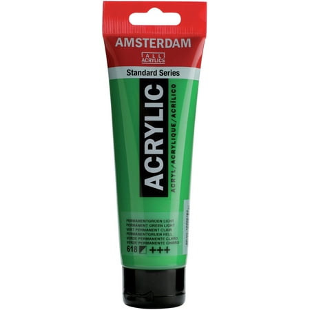 UPC: 8712079158484 | Amsterdam Standard Acrylic Paint 120ml-Permanent Green Light