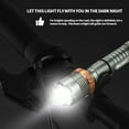 thumbnail image 5 of Flashlight,LED Flashlight 2000 Lumen,3 Modes,Zoomable,Waterproof,with Rechargeable Battery,Handheld Light - Best Camping/Outdoor/Hiking/Flashlights/Gift-Giving/Emergenc, 5 of 10