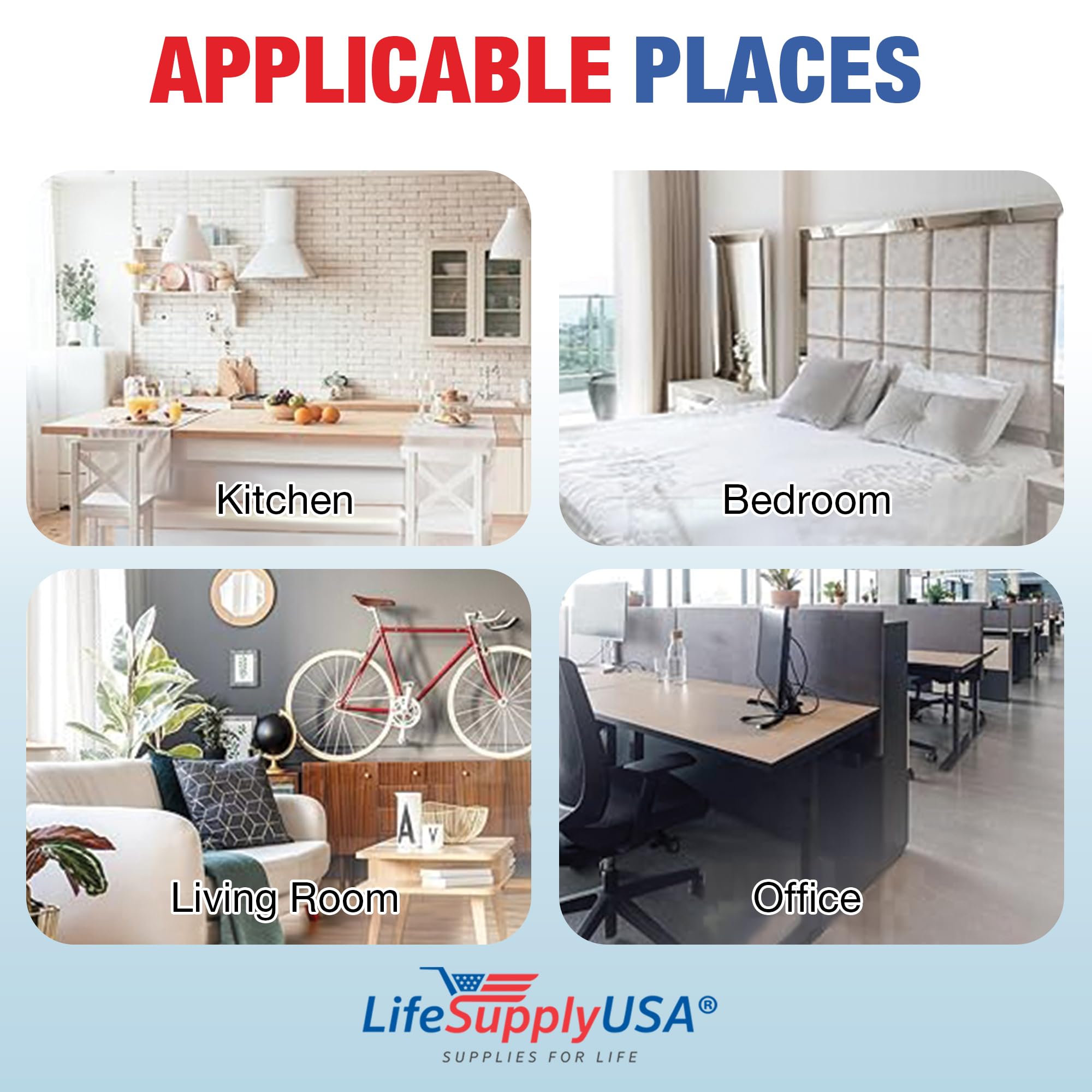 LifeSupplyUSA True HEPA Filter Replacement Compatible with Envion AllergyPro AP350 Allergy Pro AP 350 Air Purifier