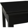 thumbnail image 5 of New Classic Furniture Tamarack Solid Wood 1-Drawer Desk in Black, 5 of 5