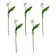 thumbnail image 1 of Tulipán artificial de 33 cm de largo, tacto real, de poliuretano, ideal para primavera, Pascua, hogar, cocina, decoración de bodas., 1 of 8