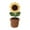 Gold, variant on Crochet Potted Plant Home Decorations, Handmade Artificial Flowers Mini Potted Plant Decoration Suitable, Cute Creative Decorative Gift for Office Living Room Bedroom