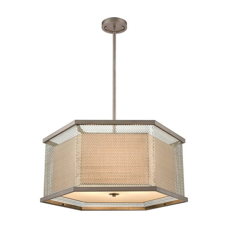

Elk Home Crestler 28 Wide 6-Light Chandelier - Weathered Zinc