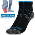 thumbnail image 4 of Calcetines De Compresión De Tobillo Calcetines Atléticos Aliviar La Fatiga Del Pie Calcetines Calcetines Deportivos Transpirables Calcetines De Compresión Para Correr Para Hombres Mujeres Deportes 6Pc Muyoka Hogar, 4 of 6