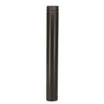 12'' Straight Length Pipe - Black