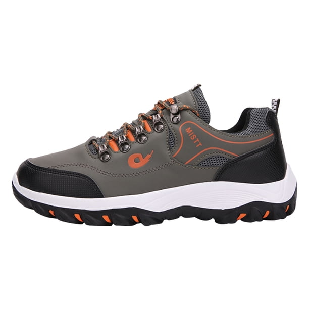 Zapatos de senderismo Zapatillas de deporte casuales Zapatillas de deporte antideslizantes con cordones para hombre PU para primavera y otoño Ndcxsfigh Tenis De Mujer Tenis De Hombre