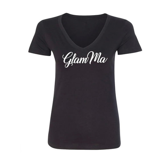 GlamMa Womens V-Neck T-Shirt