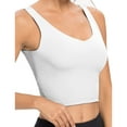 thumbnail image 2 of asdoklhq Sports Bras for Women,Women Sleeveless Vest Chest pad movement Short Tank Tops, 2 of 7