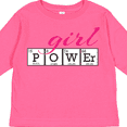 thumbnail image 4 of Inktastic Girl Power Girls Long Sleeve Toddler T-Shirt, 4 of 5