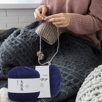 Mouliraty Lace Thread DIY Woven Mercerized Baby Fine Thread Crochet Yarn