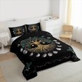 thumbnail image 3 of Homewish Magic Life Tree Queen Comforter Set, Rustic Mystic Moon Sun Bedding Sets, Teens Adult Men Women Reversible Bedding Comforter Set, Breathable Home Decor, 3pcs, 3 of 8