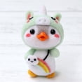 thumbnail image 4 of Toys Cute Penguin Pattern Handmade DIY Poke Wool Felts Material Production Package, 4 of 6