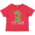 thumbnail image 3 of Inktastic 2nd Birthday Dinosaur Party 2 Year Old Boys or Girls Toddler T-Shirt, 3 of 5
