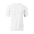 thumbnail image 3 of Ma Croix Mens Active Solid V-Neck T-Shirts Heavy Blend Cotton Short Sleeve, Up to 5XL, 3 of 4