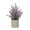 As show, variant on Artificial Lavender Plants, Potted Fake Lavender Flowers for Home Decor, Multicolor Plastic Artificial Plants, No Watering Needed, Small Lightweight Decoration for Office Desk Living Room