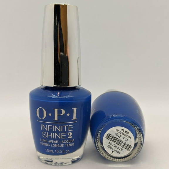 OPI Infinite Shine, Mexico City, Spring 2020 Collection - Mi Casa Es Blue Casa, ISL M92 0.5 Fl oz