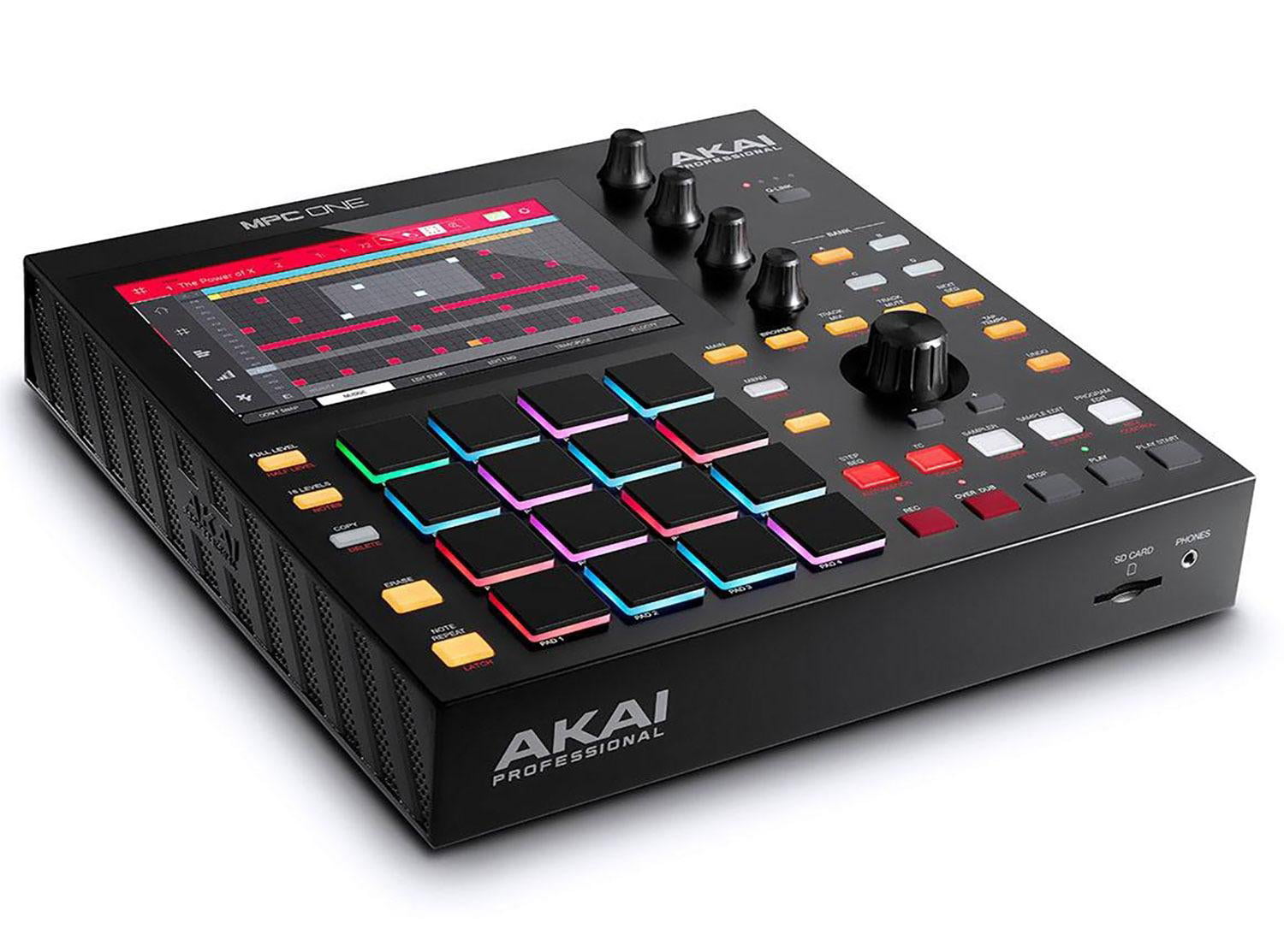 Okklusion psykologisk Klassificer Akai Professional MPC One Drum Machine, Sampler & MIDI Controller with Beat  Pads, Synth Engines, Standalone Operation and Touch Display - Walmart.com