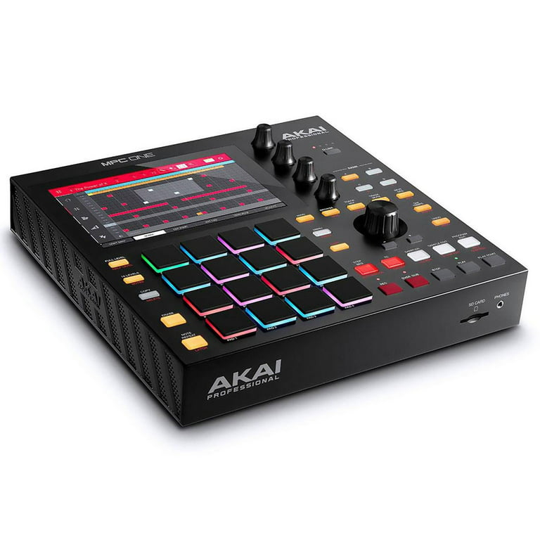 Akai Professional MPC One Drum Machine, Sampler & MIDI Controller with Beat Pads, Synth Engines, Standalone Operation Touch Display -