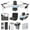 Gray_Free Size, variant on Gnmfd WiFi FPV Drone with 4K Camera for Adults, Foldable Quadcopter, Headless Mode, Altitude Hold, One-Key Takeoff, Gesture Control, Fly Route, LED Lights, GPS Drone with 4K Camera for Christmas