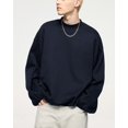 thumbnail image 5 of Women's Solid Sweatshirt Baggy Fashion Hoodies Crewneck Drop Shoulder Sleeve Pullover, 5 of 6