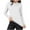 White, variant on ameIAEA Long Sleeve Shirts for Women Mock Neck Fall Winter Basic Top Thermal Underwear Tops