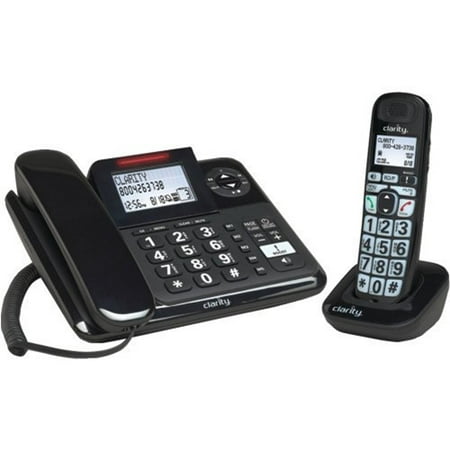 Clarity Amplified Corded And Cordless Phone System With Digital Answering System (pack of 1 Ea)