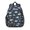 Police and Star, variant on Police and Black Car Blue Pattern Backpack for School, Cute School Bag with Adjustable Shoulder Straps and Padded Back, 15"x11.42"x5.5"