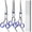 Blue 5 in 1, variant on Hennt 4-Piece Pet Grooming Scissors Set, Stainless Steel Kit with Safety Tips for Dogs & Cats, 2 Colors