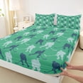 thumbnail image 3 of Homewish Ice Hockey 4-Piece Full Size Sheets For Teens,Ball Game Bed Sheets,Sport Theme Lightweight Sheet Sets,Luxury Bedroom Decor, 3 of 7