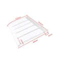 thumbnail image 7 of figatia Window Canopy Patio Awning Canopy Clear PC Cover No Pole Needed Door Patio Canopy Wall Mounted for Yard Balcony Patio Outdoor 40x40cm LxW, 7 of 7