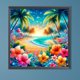 thumbnail image 5 of AB Parcial 5D DIY Playa Taladro 45x45cm, 5 of 9