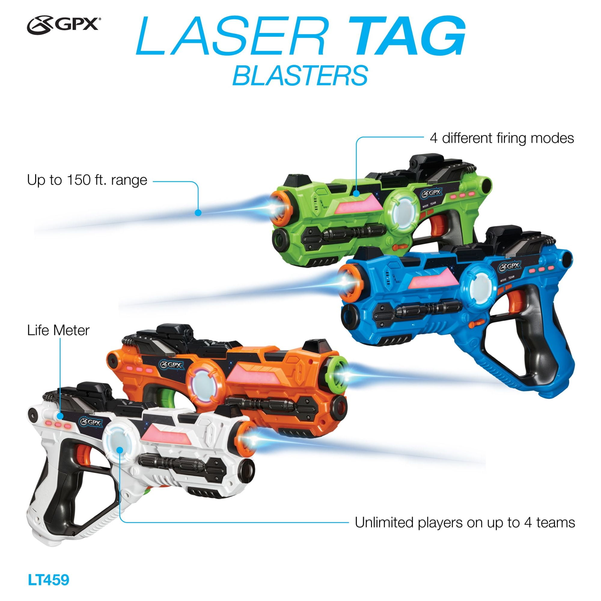 Power Your Fun Laser Launchers Laser Tag for Kids - 2 Player Lazer Tag  Shooting Games with 2 Toy Guns and 2 Flying Toy Targets: Buy Online at Best  Price in UAE 