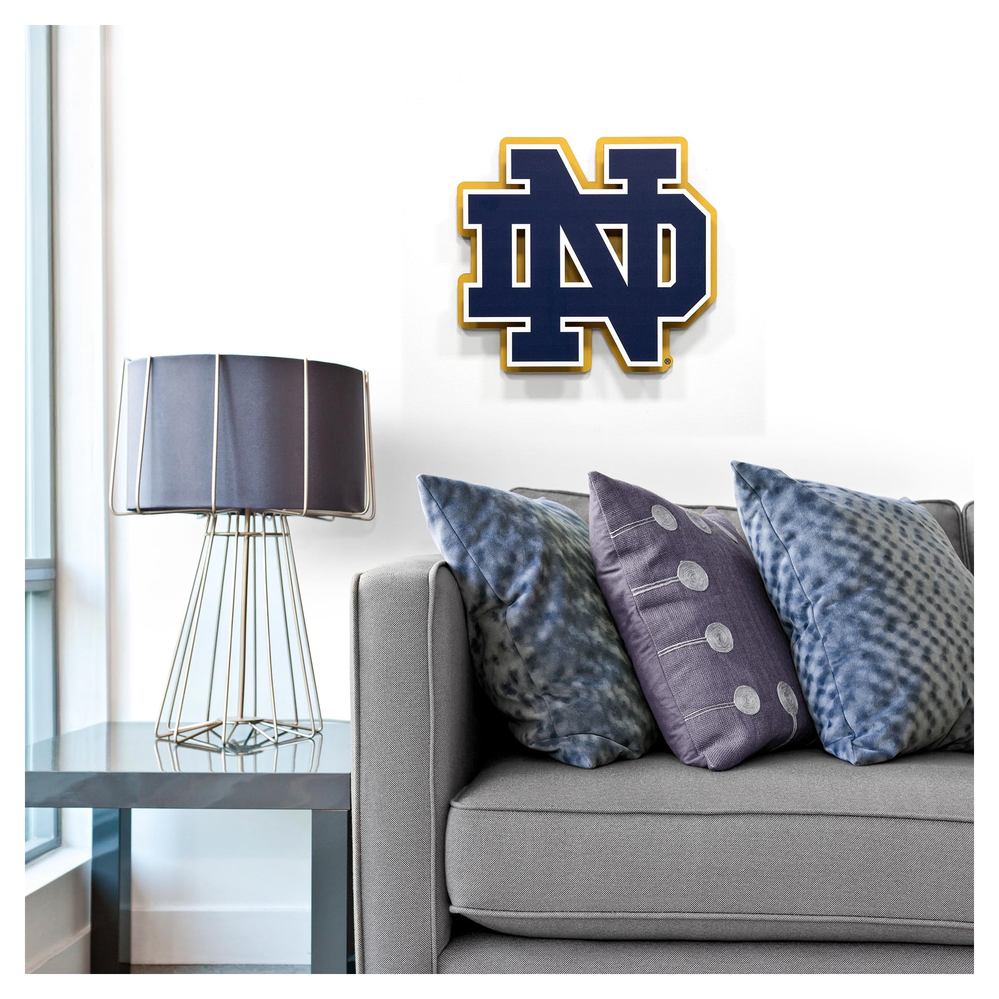 IDNA Notre Dame Fighting Irish 14" 3DX Logo Die Cut Wall Art