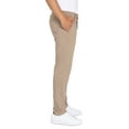 thumbnail image 4 of X RAY JEANS Mens Trouser Slit Patch Pocket Nylon Pants, Khaki, 32, 4 of 10