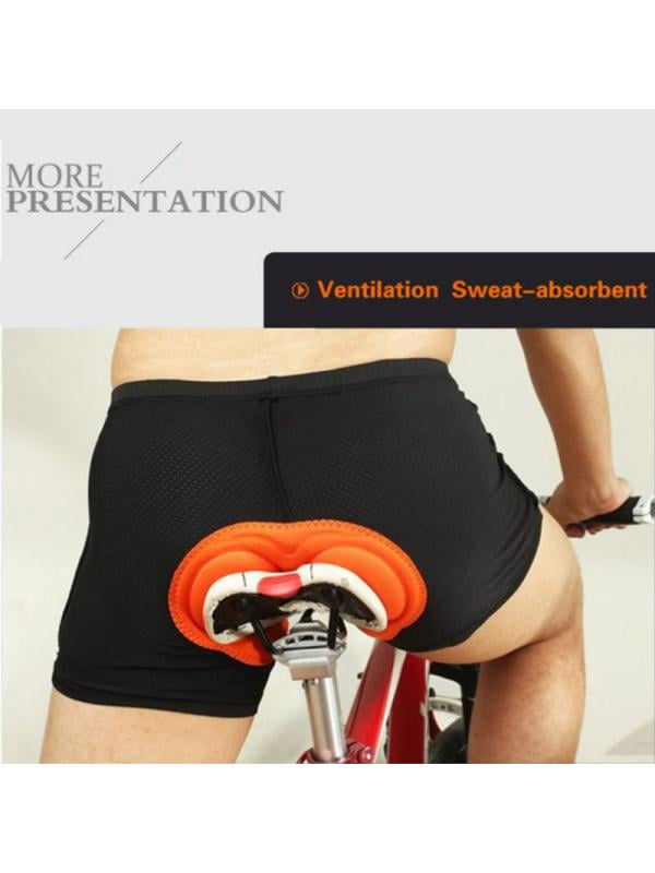 Black Mens Cycling Shorts Bicycle Road Bike 3D Padded Underwear//Shorts//Pants