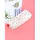 thumbnail image 4 of 1pc Pink Floral Printed Pencil Case, Minimalist Girl's Style School Desk Stationery Storage Bag, 4 of 5