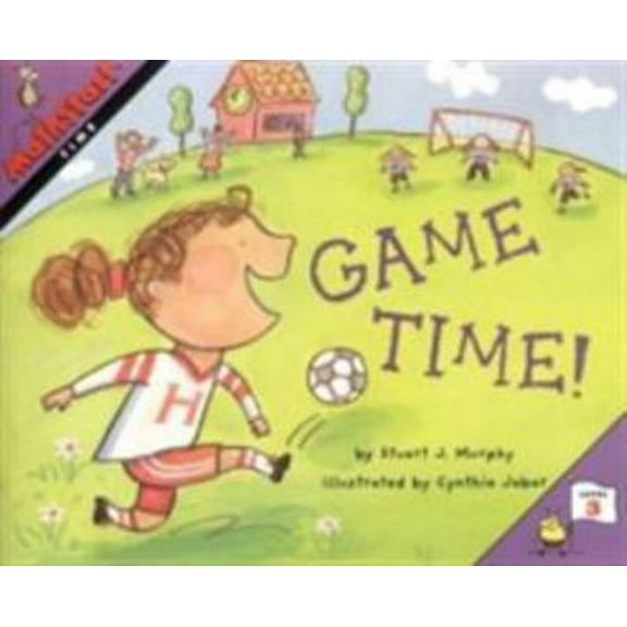 Pre-Owned Mathstart Time Game Time Student Reader (Paperback) 0064467325 9780064467322