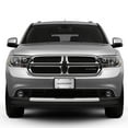 thumbnail image 4 of Dodge Durango 3D Logo on Logo Pattern Brushed Aluminum License Plate, 4 of 6