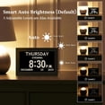 thumbnail image 3 of Digital Day Clock for2026 World Cup， Auto Dimming, 12 Sets of Reminding Style, with Digital Photo Frame, Multiple Display Modes, 3 of 5
