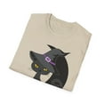 thumbnail image 5 of Cat Witch Hat, Gildan Unisex Softstyle T-Shirt, Graphic Tee, S-3XL, 5 of 5