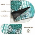 thumbnail image 6 of Turquoise Boho Area Rugs 5'x8', Washable Small Throw Rugs for Classroom Bedroom, Southwest Aztec Tropical Tree Animals Motifs Indoor Outdoor Rug Non-Slip Low Pile Carpet Runner Reversible Floor Mats, 6 of 8