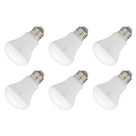 (case of 6) GE 38268 LED Reflector Flood R20 Light Bulb, 2700K Warm White, 7 watts, Dimmable LED Light Bulb