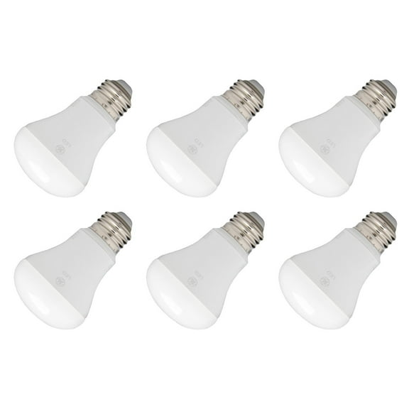 (case of 6) GE 38268 LED Reflector Flood R20 Light Bulb, 2700K Warm White, 7 watts, Dimmable LED Light Bulb