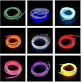 thumbnail image 4 of Accesorios interiores de automóviles de 5 metros luces de Ambiente líneas de luces frías DIY Decoration salpicadero consola automática LED luces de Ambiente de 2 metros, 4 of 5