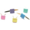 Creative Impressions Painted Metal Paper Fasteners 3mm 100/P-Square - Pastel