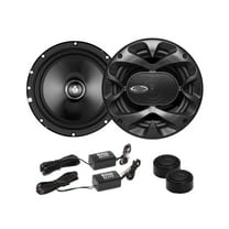 BOSS Audio Systems Elite BCK65 Component Car Speaker System - 2 6.5 Inch Speakers, 2 Tweeters, 2 Crossovers, 350 Watts Max Power