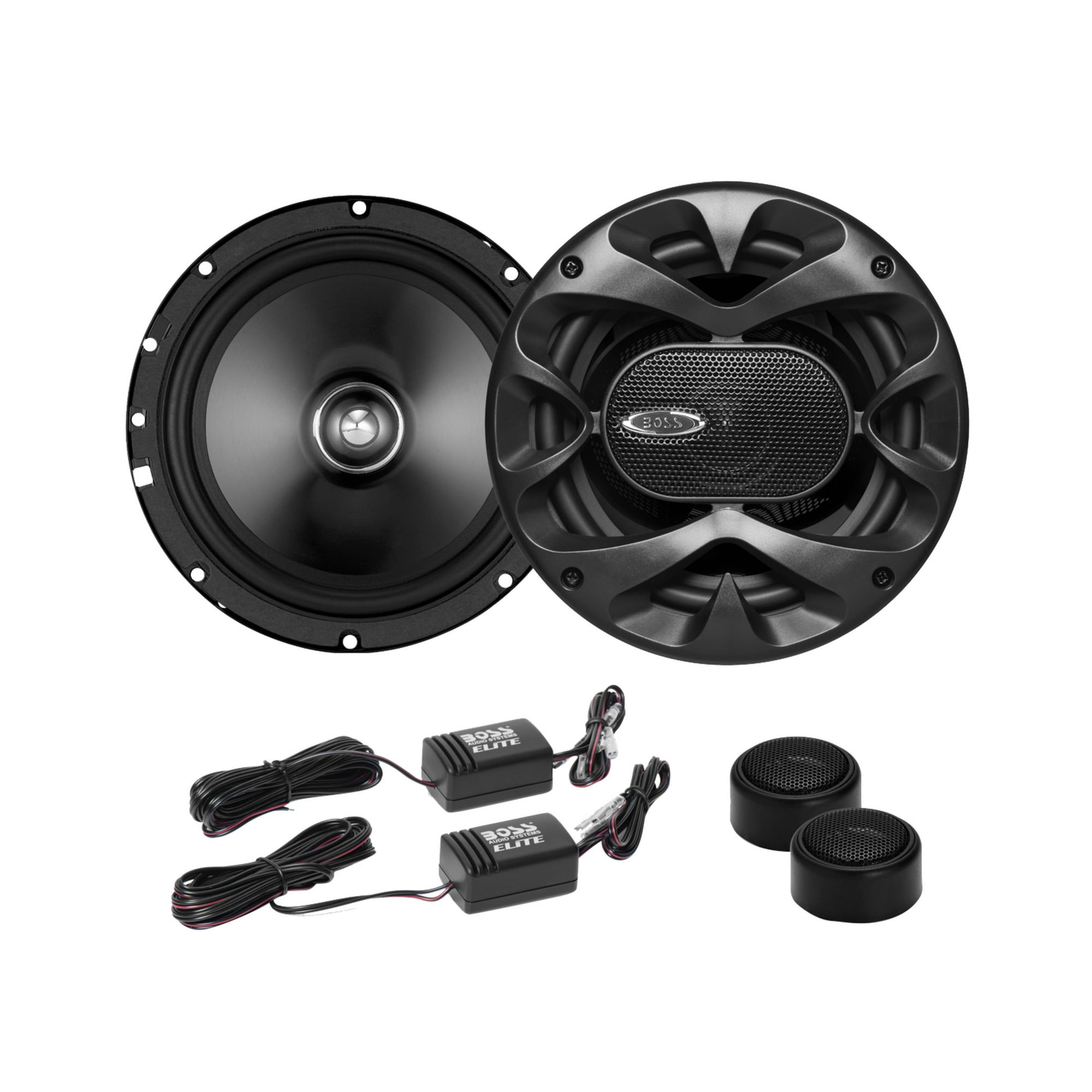 BOSS Audio Systems Elite BCK65 Component Car Speakers, 6.5 Inch Speakers
