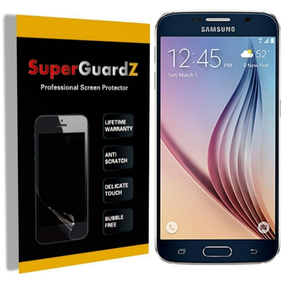[8-Pack] Samsung Galaxy S6 [2015 Release] SuperGuardZ Screen Protector, Ultra Clear, Anti-Scratch, Anti-Bubble